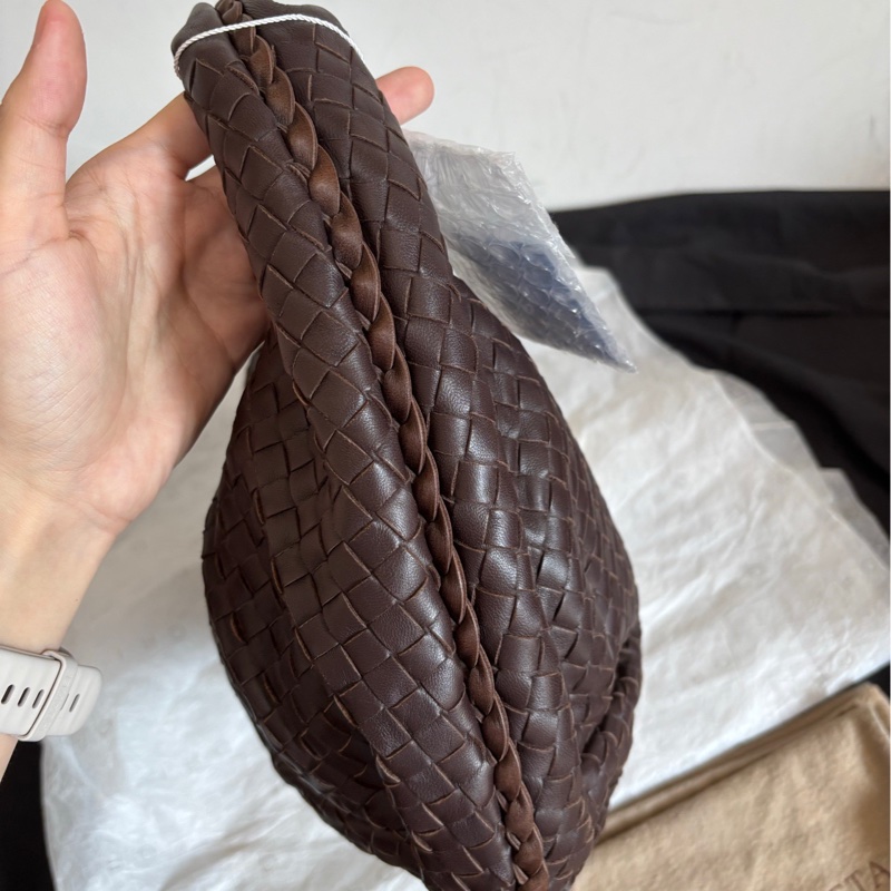 🤎bv 烏木色深棕色小號和尚包 手提包 單肩包-1