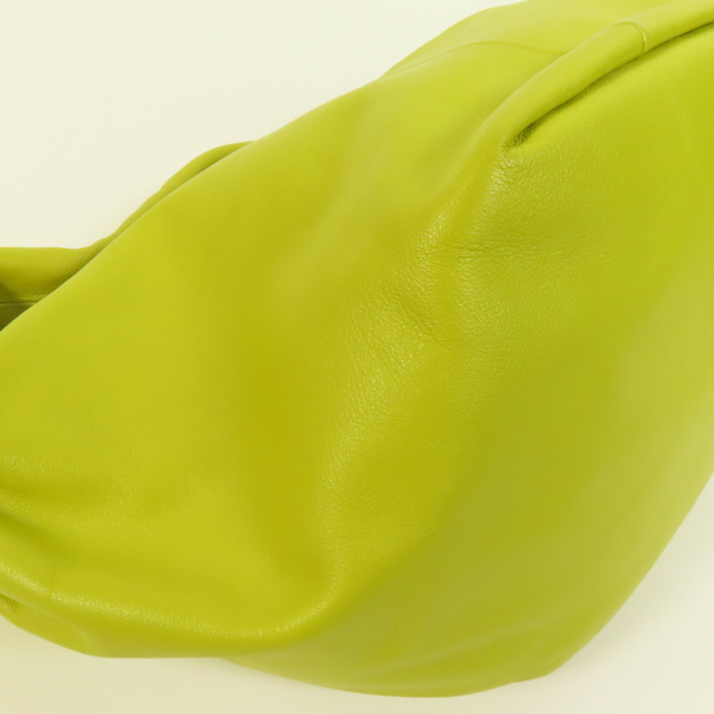 BOTTEGA VENETA 牛皮皮革Mini Double Knot金扣手挽袋-9