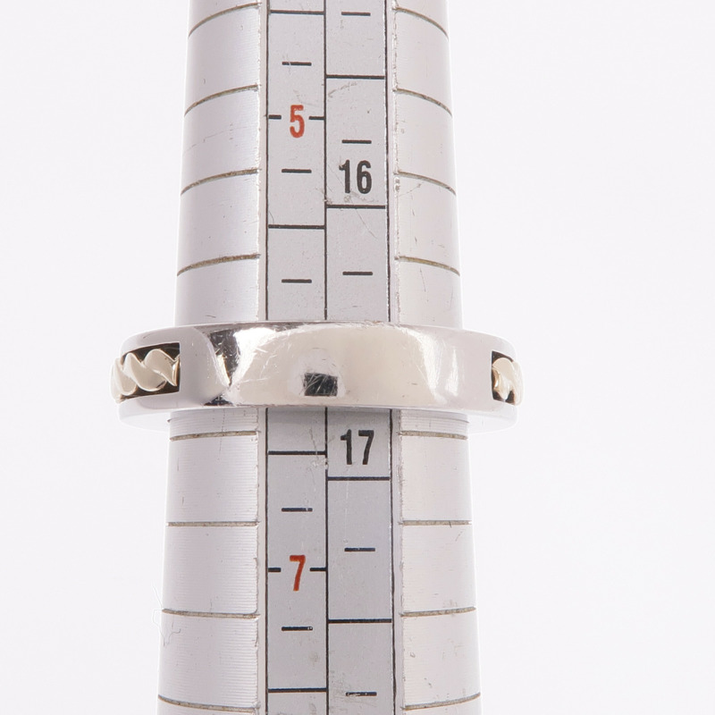 CHANEL 金屬Ring戒指US#6-5