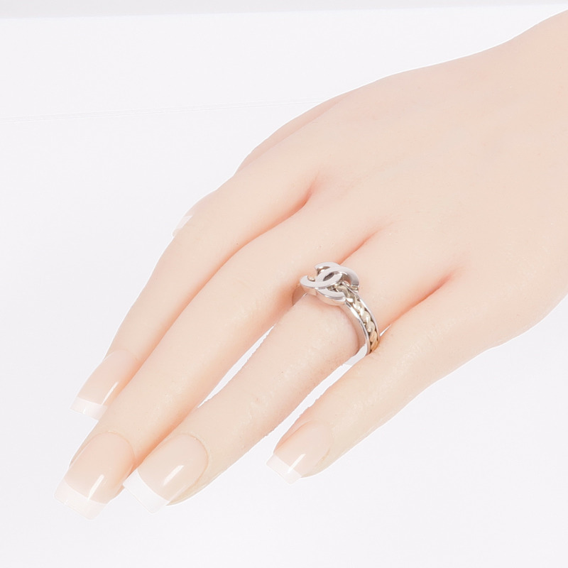 CHANEL 金屬Ring戒指US#6-6