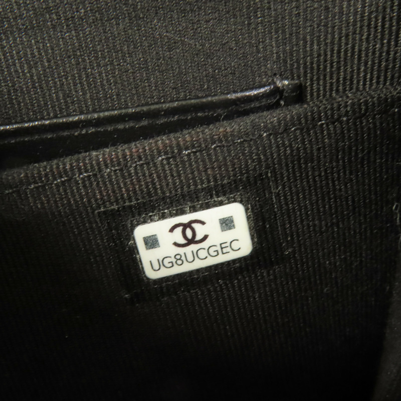 CHANEL 羊皮皮革CoCo SoBlack L錢包-8