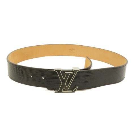 LOUIS VUITTON Epi Belt銀扣皮帶