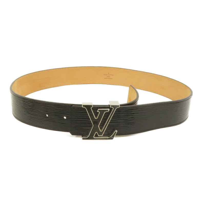 LOUIS VUITTON Epi Belt銀扣皮帶-0
