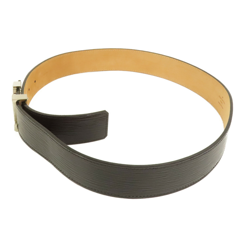 LOUIS VUITTON Epi Belt銀扣皮帶-1