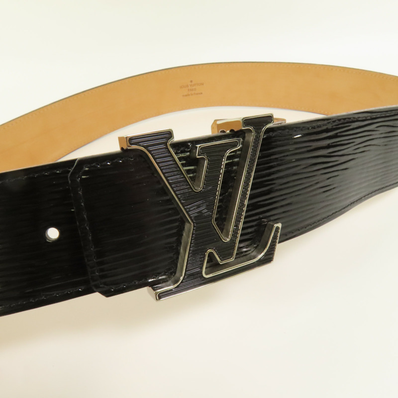 LOUIS VUITTON Epi Belt銀扣皮帶-4