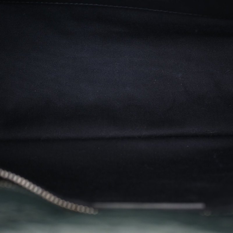 SAINT LAURENT Niki中號28D扣墨綠色牛皮綠扣肩背包-2