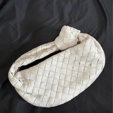 🤍bv mini白色jodie 手提包