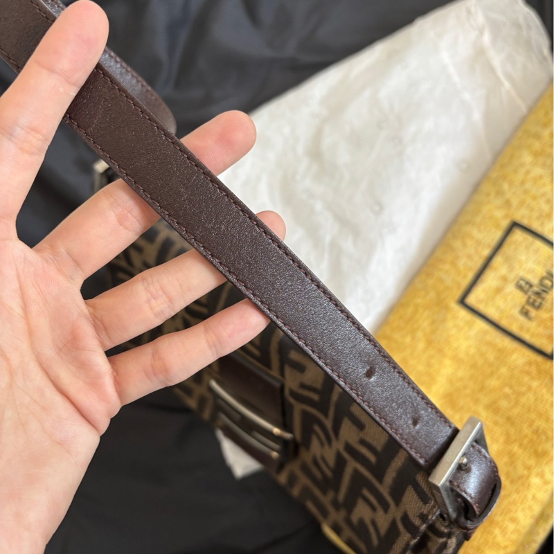 🤎fendi 老花小法棍手提包 單肩包-5