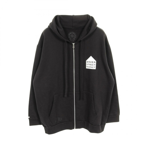 CHROME HEARTS DOVER STREET MARKET 連帽衛衣，純棉材質，黑色，二手男款，XL碼