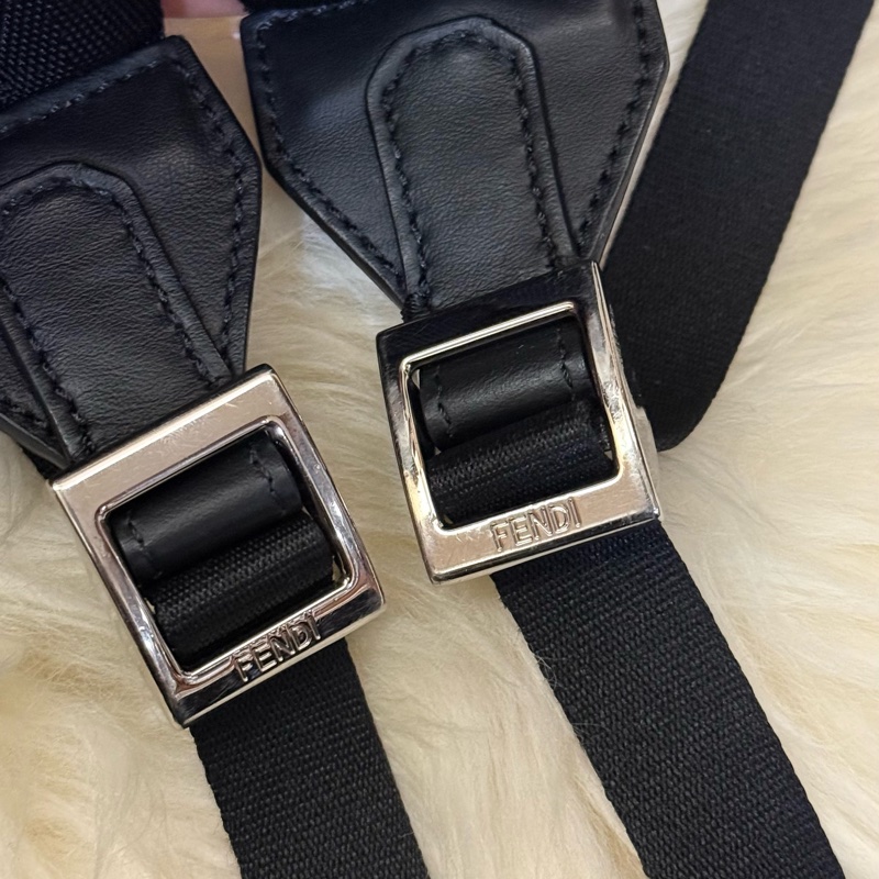 FENDI FF Logo 後背包|帥氣百搭 經典款-5