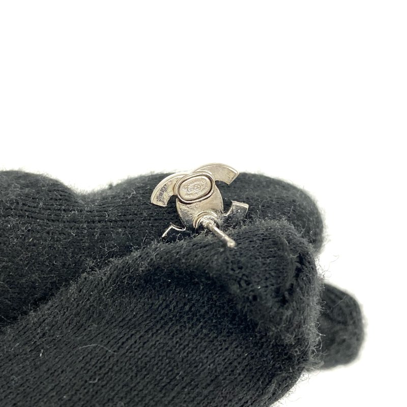 ☆ Chanel 香奈兒 Silver-tone Metal Faux Pearl Earrings A23V 銀色金屬仿珍珠耳環 A23V - 257021685-7