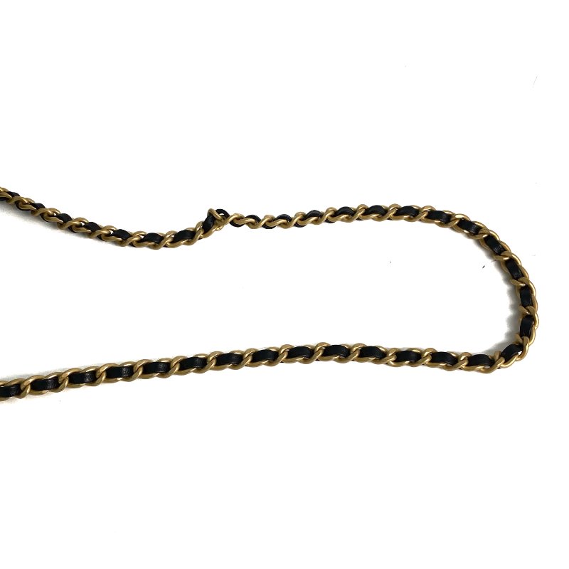 △ Chanel 香奈兒 Black Velvet Gold Tone Metal Mini Bowling Chain Shoulder Bag 黑色天鵝絨金色金屬鎖鏈肩背袋 - 257022604-9