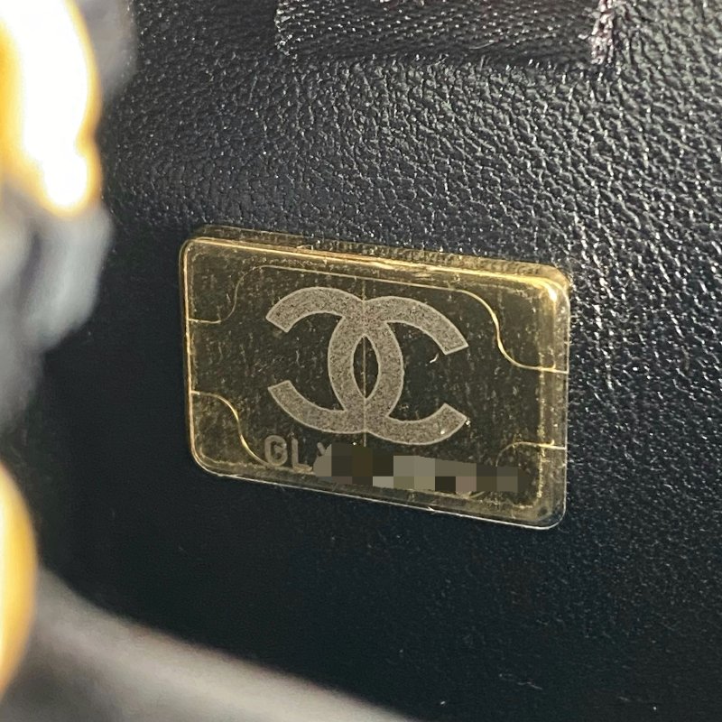 △ Chanel 香奈兒 Black Velvet Gold Tone Metal Mini Bowling Chain Shoulder Bag 黑色天鵝絨金色金屬鎖鏈肩背袋 - 257022604-18