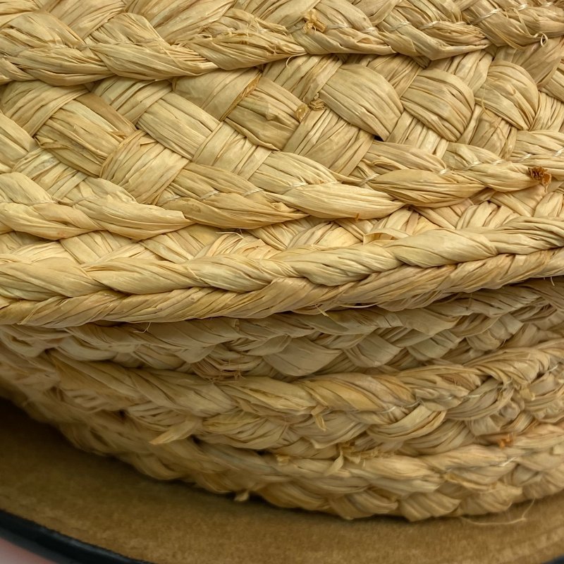 ☆ Loewe 羅意威 Orange Calfskin Raffia Gate Shoulder Bag 橙色小牛皮拉菲草肩揹袋 - 257022306-8