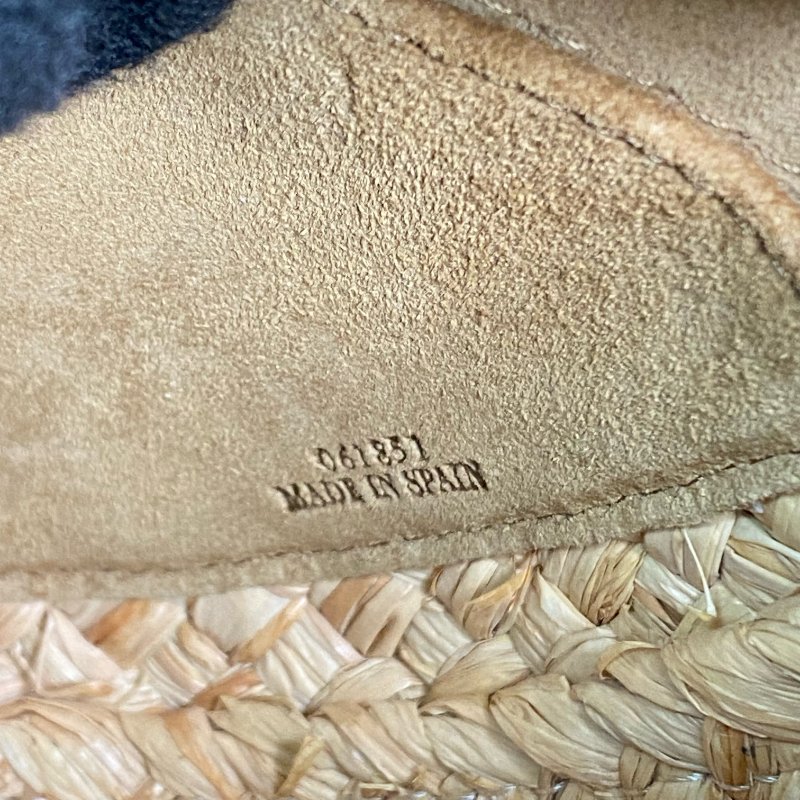 ☆ Loewe 羅意威 Orange Calfskin Raffia Gate Shoulder Bag 橙色小牛皮拉菲草肩揹袋 - 257022306-17