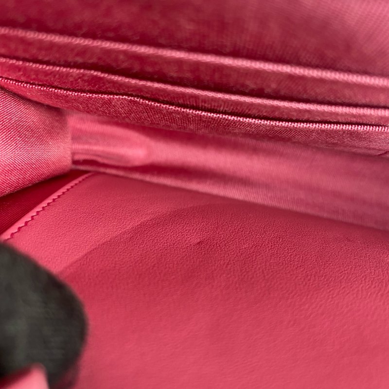 △ Chanel 香奈兒 19 Pink Lambskin Gold And Silver Tone Metal, Ruthenium-Finish Metal Wallet On Chain No.31 19粉紅色小羊皮金色銀色金屬鍍釕金屬鎖鏈銀包No.31 - 257022475-17