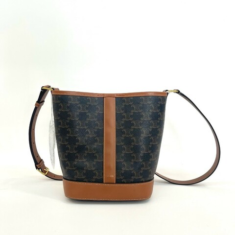 賽琳水桶老花小號單肩斜挎包23年。