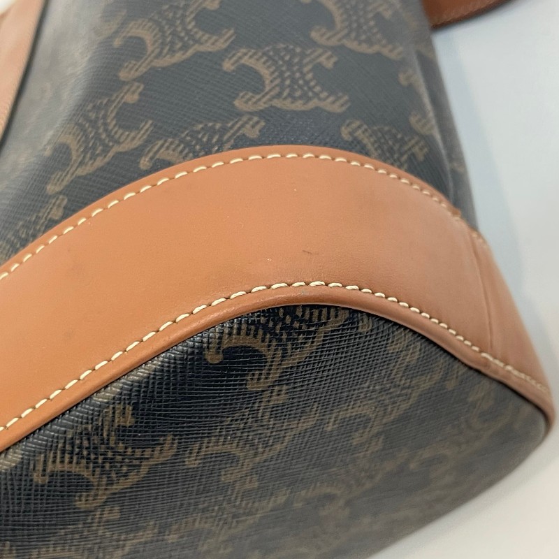 賽琳水桶老花小號單肩斜挎包23年。-9