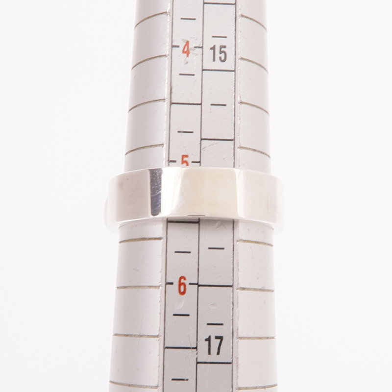 HERMES 925純銀Collier de chien Ring戒指Hermes#50/US#5.25-5