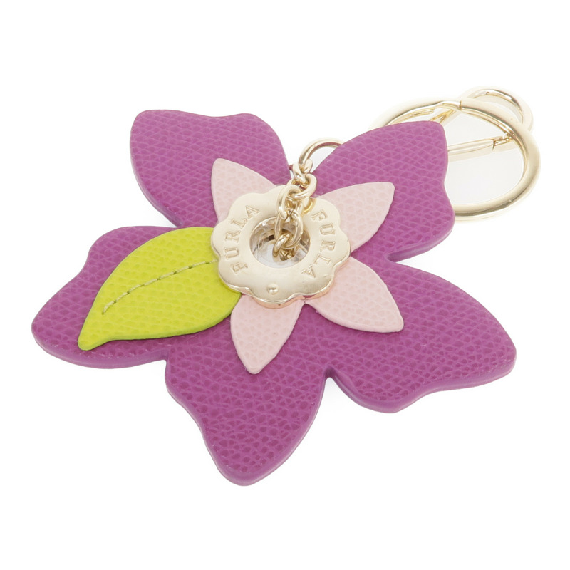 Furla 皮革Key Ring金扣鑰匙圈-2