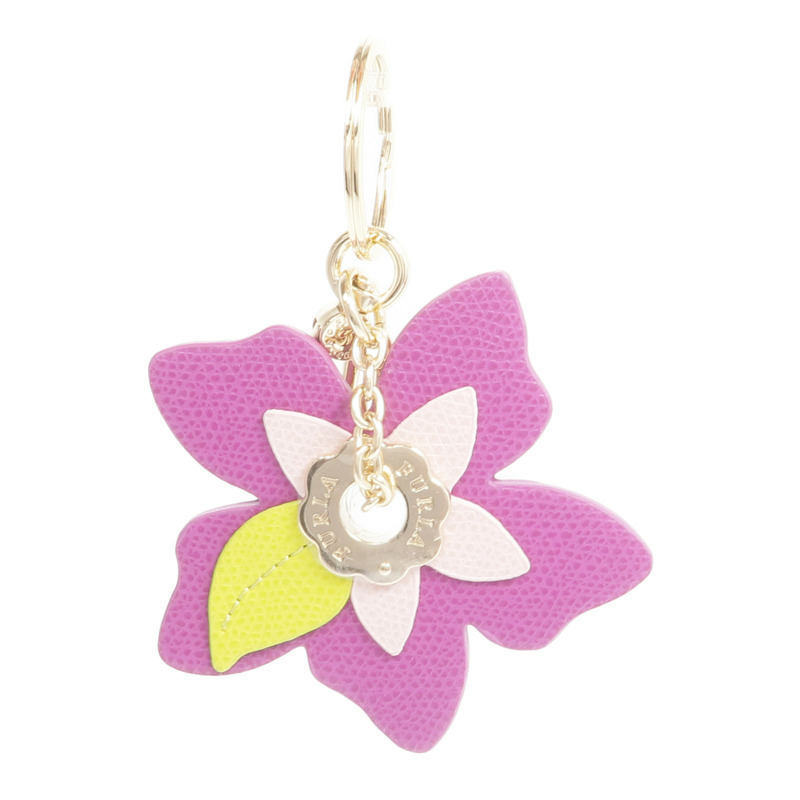 Furla 皮革Key Ring金扣鑰匙圈-7