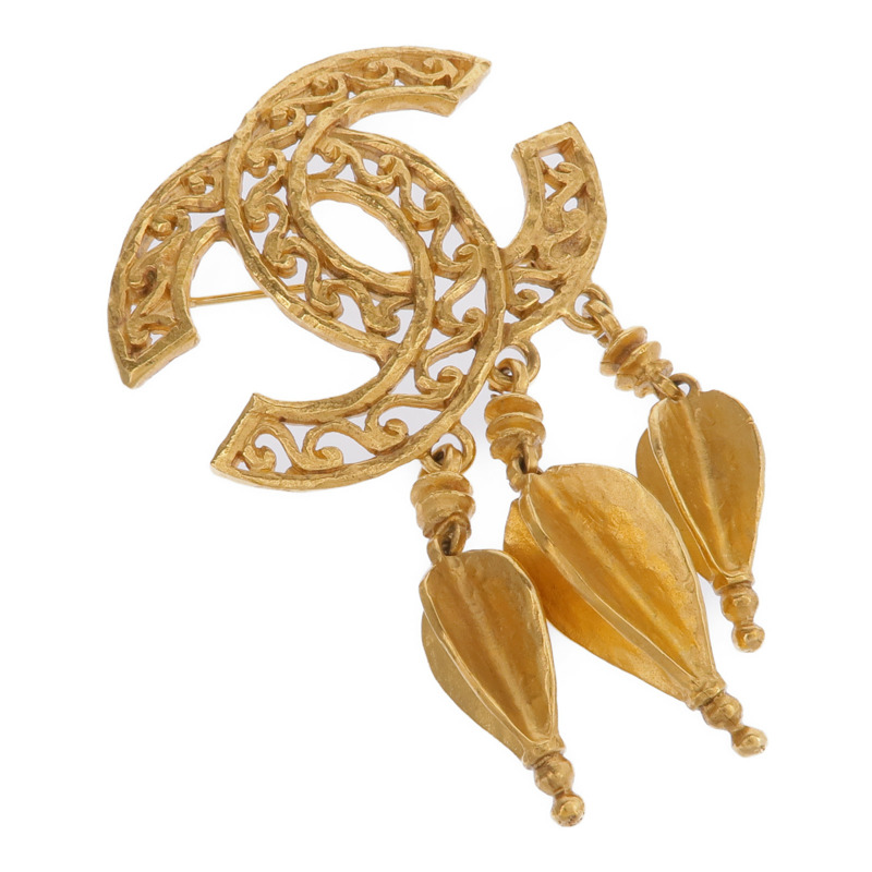 CHANEL 金屬Brooch胸針-1
