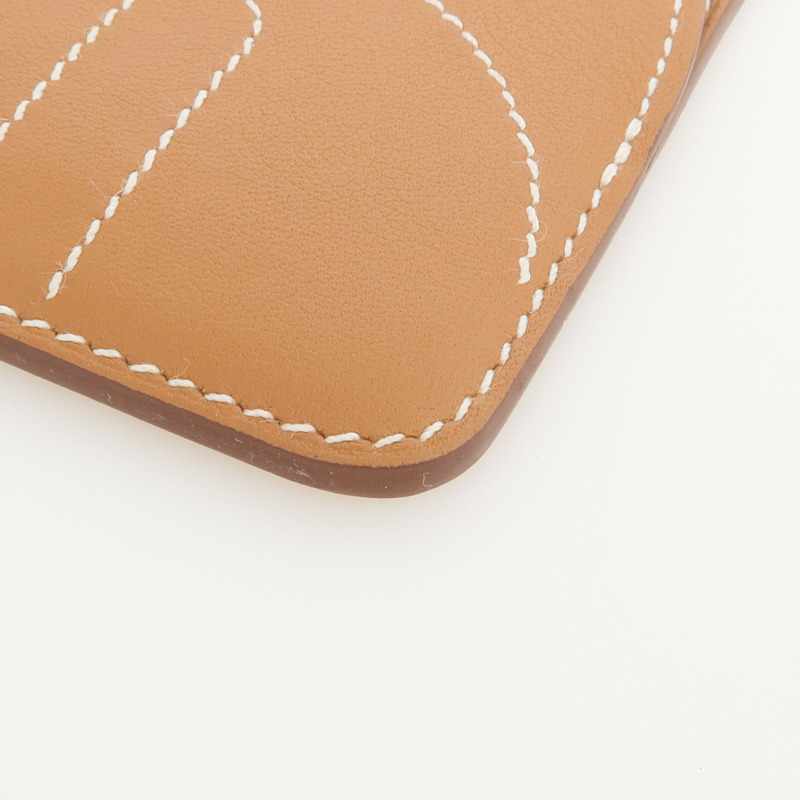 HERMES Swift皮革Horse MagSafe Card Holder卡片套Gold-6