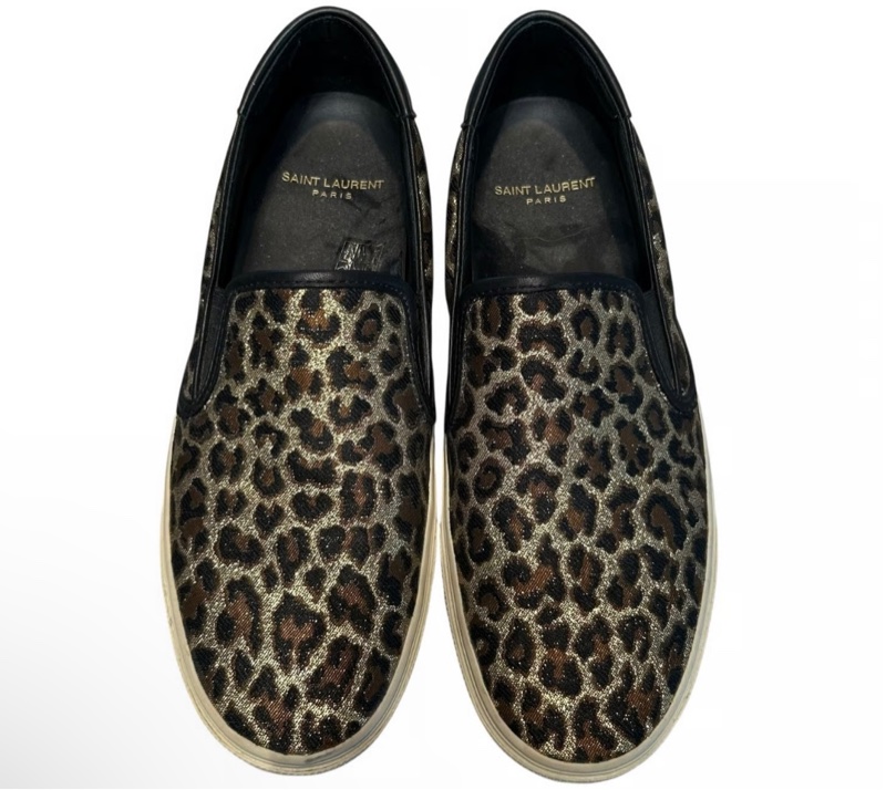 Ysl 豹紋鞋-0