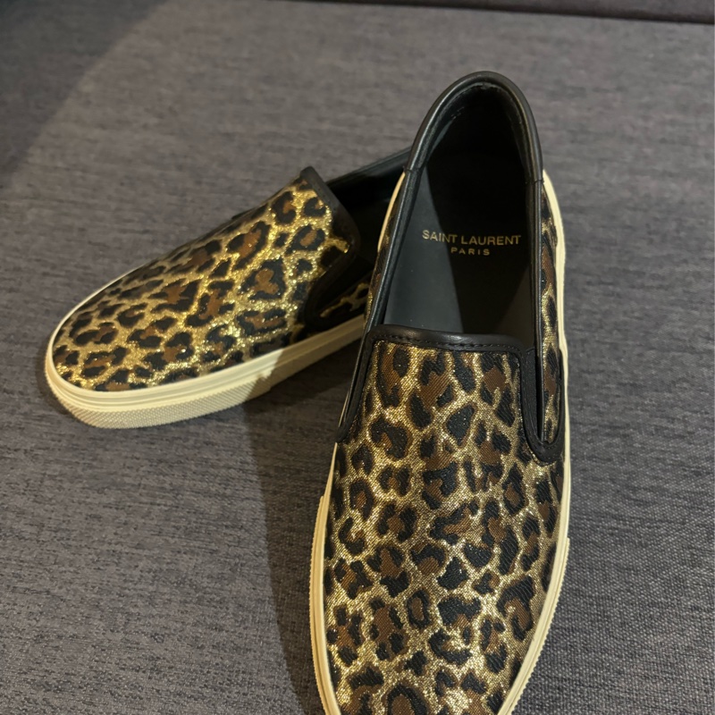 Ysl 豹紋鞋-7
