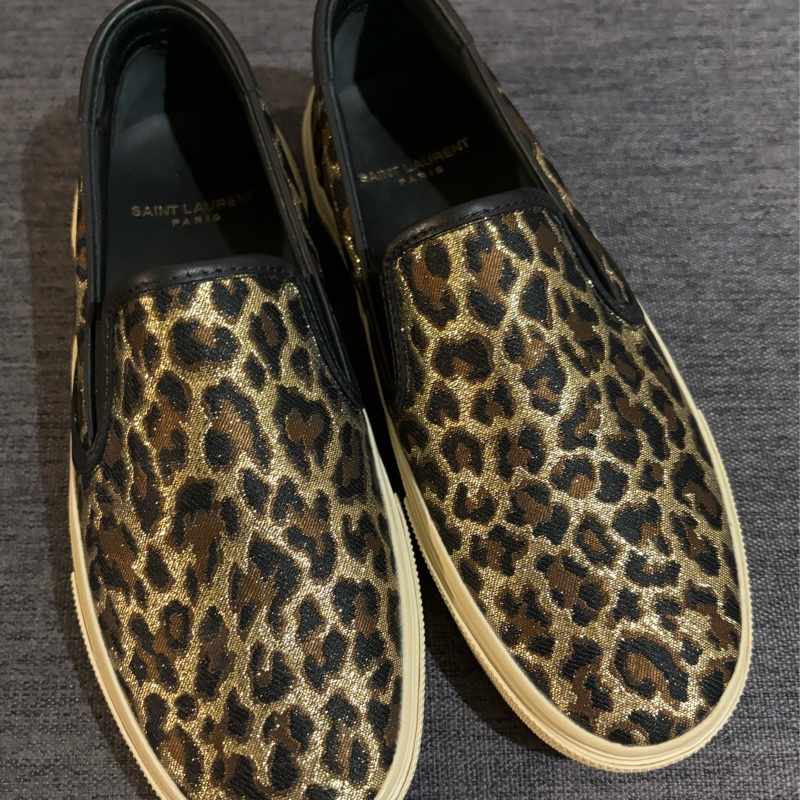 Ysl 豹紋鞋-9