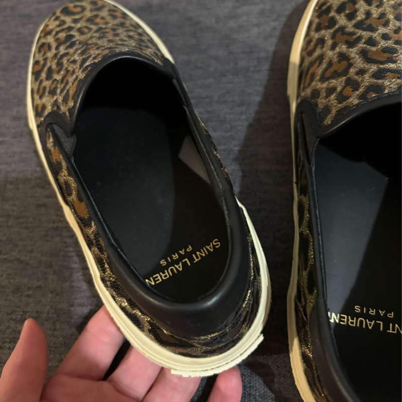 Ysl 豹紋鞋-19