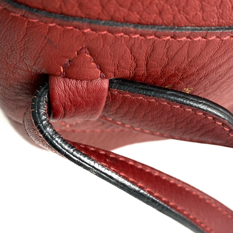 △ Hermes 愛馬仕 Brown Red Clemence Calfskin Gold Plated Metal Intercity Vanity Case Stamp [R] 棕紅色粒紋小牛皮鍍金金屬化妝箱[R]刻 - 257020922-11