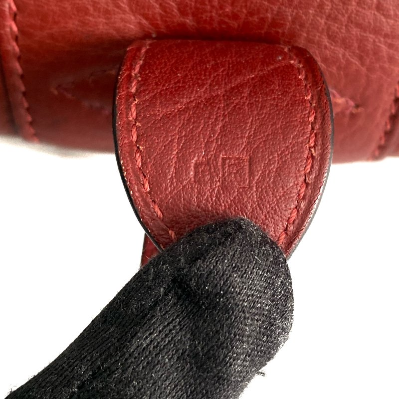 △ Hermes 愛馬仕 Brown Red Clemence Calfskin Gold Plated Metal Intercity Vanity Case Stamp [R] 棕紅色粒紋小牛皮鍍金金屬化妝箱[R]刻 - 257020922-23