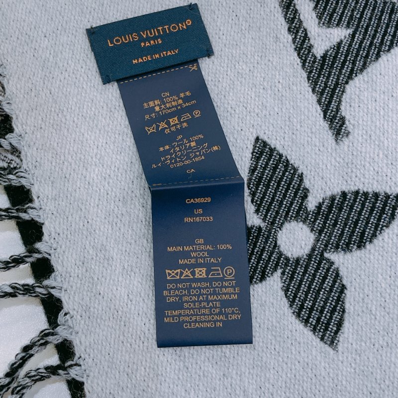 TW4564 Louis Vuitton 路易威登 經典logo 100%羊毛圍巾 Essential 186 x 34 cm Scarf 100% Wool Black-7