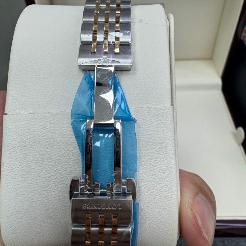 韓系小姊姊，復古風格 瑞士機械錶 Longines 浪琴 18K金-10