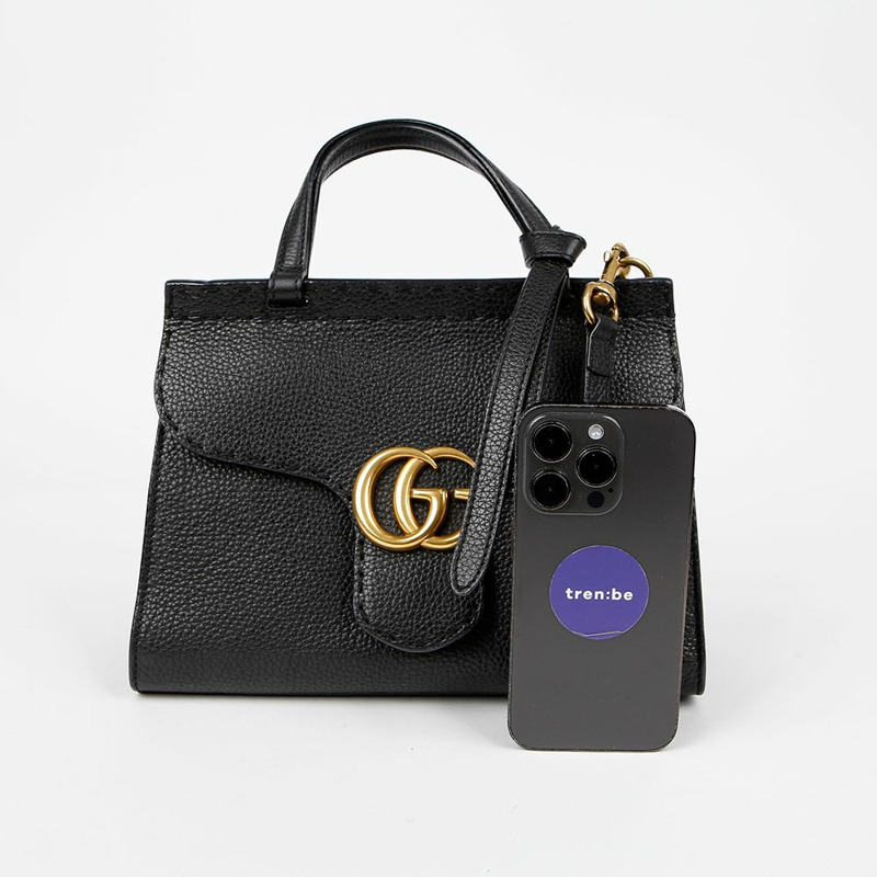 GUCCI 442622 GG Marmont 迷你手提單肩包-6