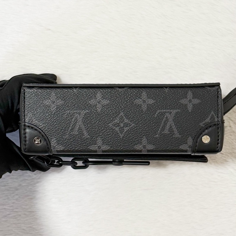 Louis Vuitton Steamer 隨身錢包 黑老花-9