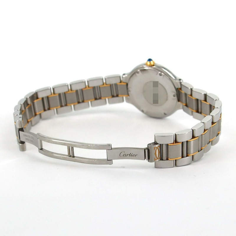 卡地亞 Must 21SM 雙色 W10075R6 SSxYG 石英錶-6