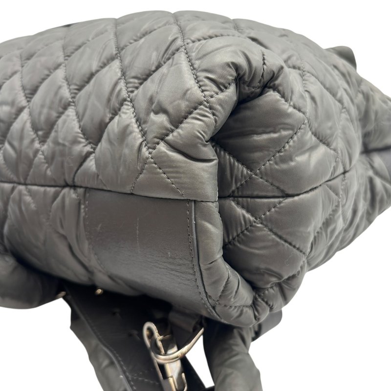 【美收精品】CHANEL 黑綠色尼龍肩背包 B-981【隔月月中將轉賣至日本 上架期限30天】-3