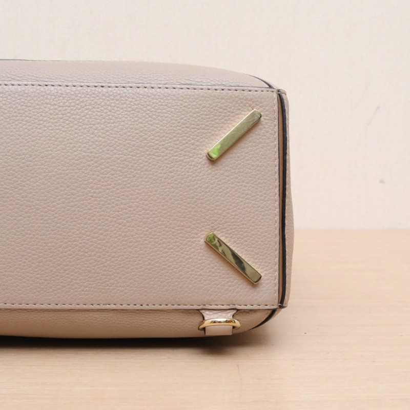 Puzzle 29 幾何包 中 灰色 皮革C-3