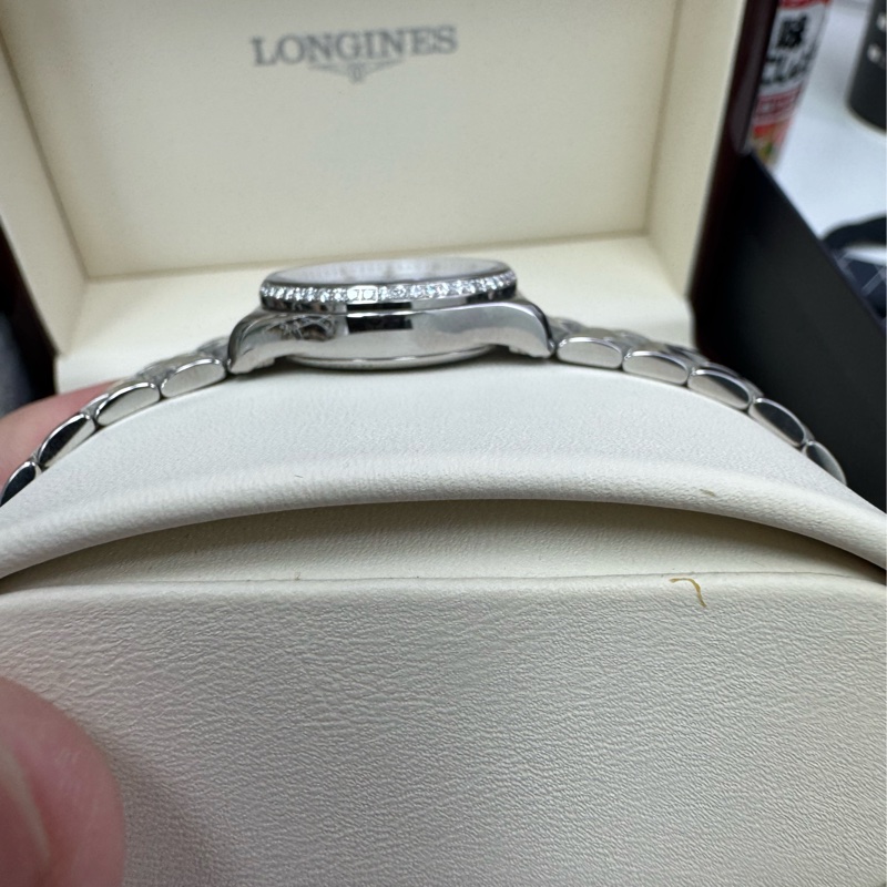 巨擘master 瑞士機械錶 浪琴鑽錶 迷你珠寶錶 雙圈真鑽-2