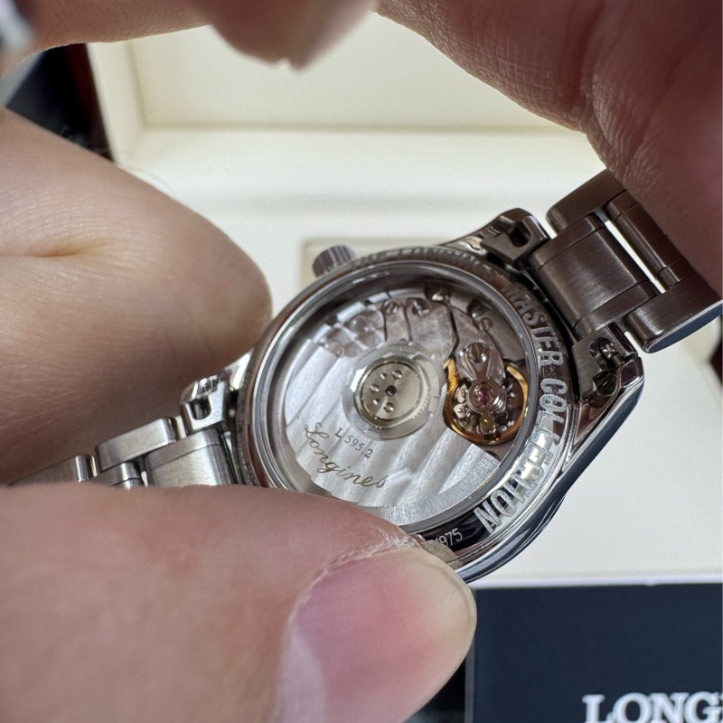 巨擘master 瑞士機械錶 浪琴鑽錶 迷你珠寶錶 雙圈真鑽-6