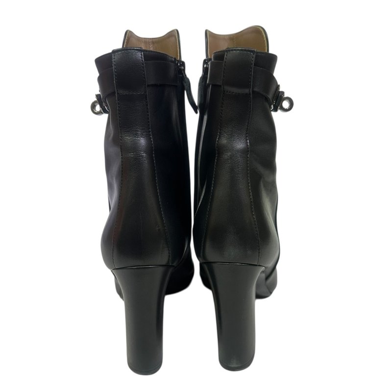 【美收精品】HERMES黑色KELLY短靴 4-532-4