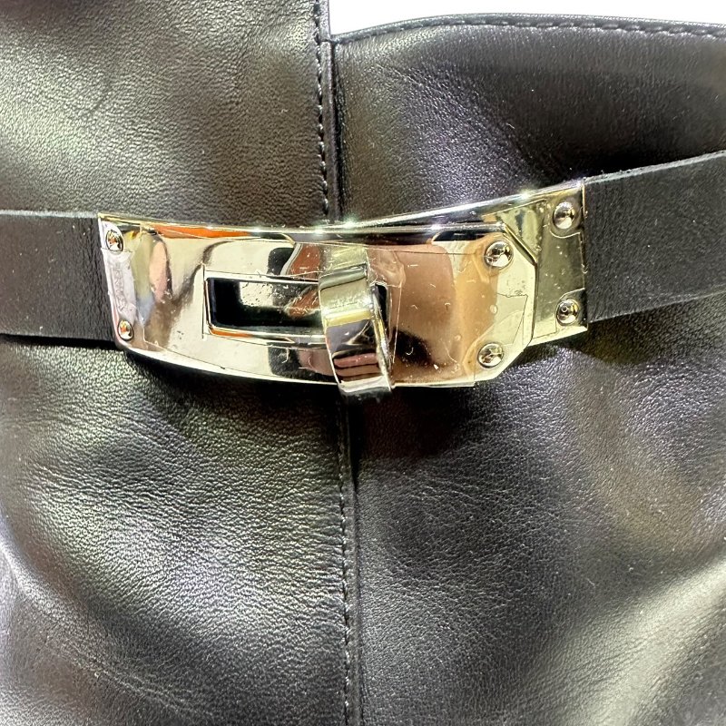 【美收精品】HERMES黑色KELLY短靴 4-532-9