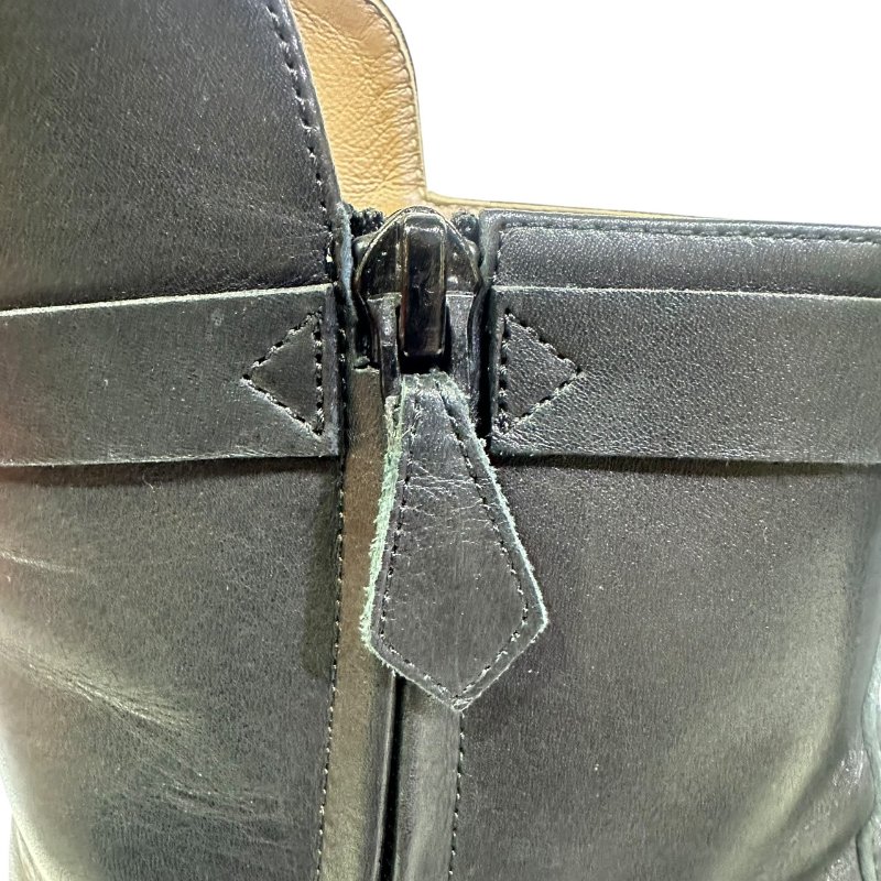 【美收精品】HERMES黑色KELLY短靴 4-532-11