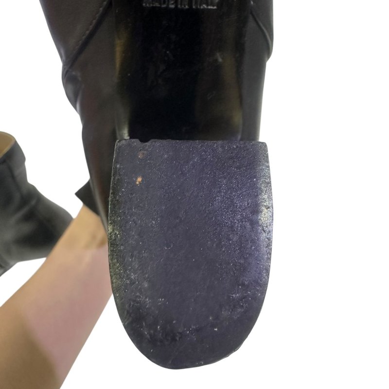 【美收精品】HERMES黑色KELLY短靴 4-532-14