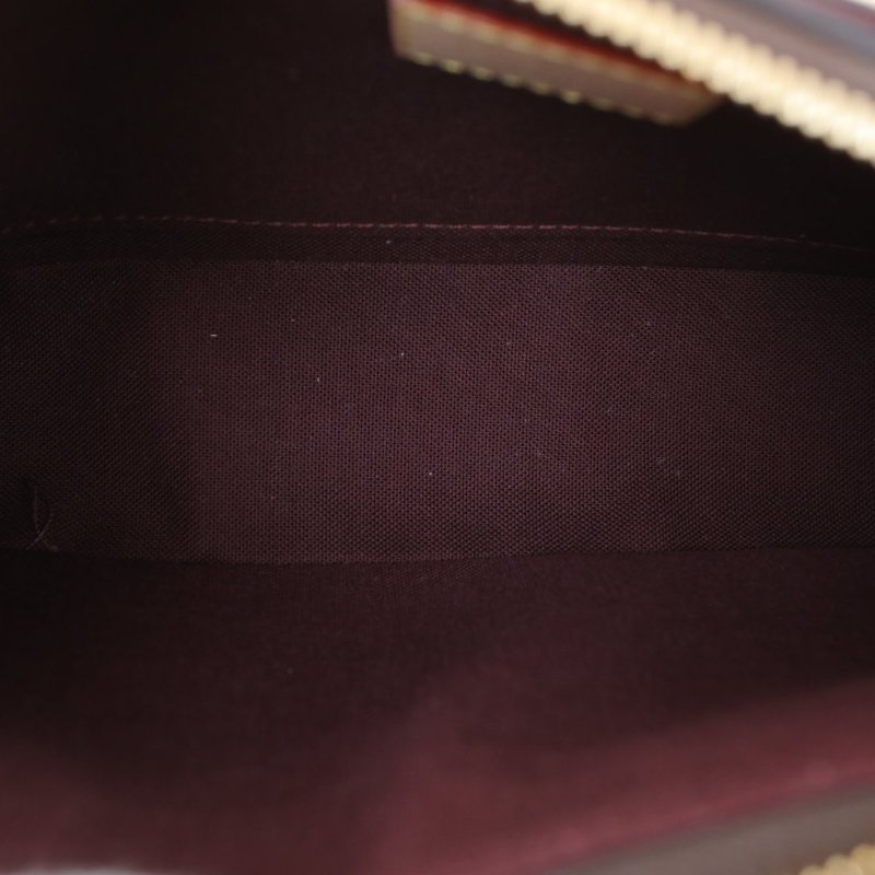 LOUIS VUITTON VIVACITÈ駱駝手袋老花PVC金扣晶片肩背包-3