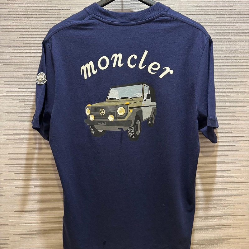 💎Han's house精品服飾💎 moncler 聯名 Mercedes-Benz 短T T恤 短袖-0