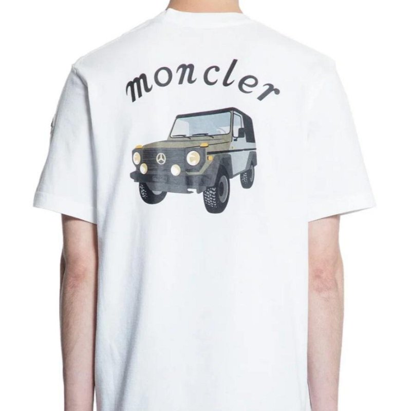 💎Han's house精品服飾💎 moncler 聯名 Mercedes-Benz 短T T恤 短袖-1