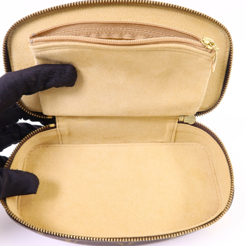 LOUIS VUITTON Monogram Poche Monte Carlo Jewelry Case金扣首飾盒-4